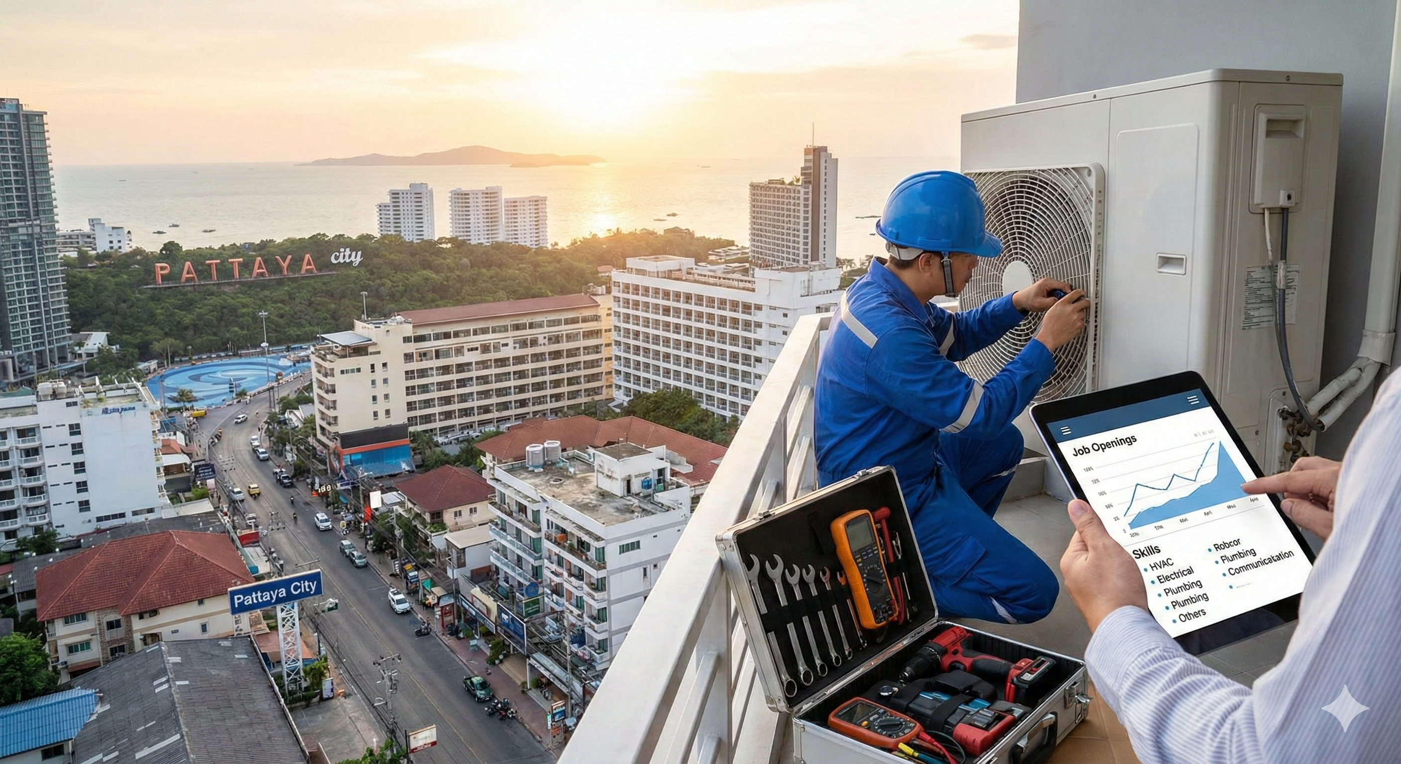 เจาะลึกตลาดงานช่างซ่อมบำรุงในพัทยา: โอกาสอาชีพและทักษะที่นายจ้างมองหา