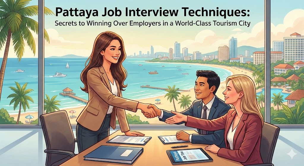 เทคนิคสัมภาษณ์งานพัทยา: เคล็ดลับมัดใจนายจ้างในเมืองท่องเที่ยวระดับโลก