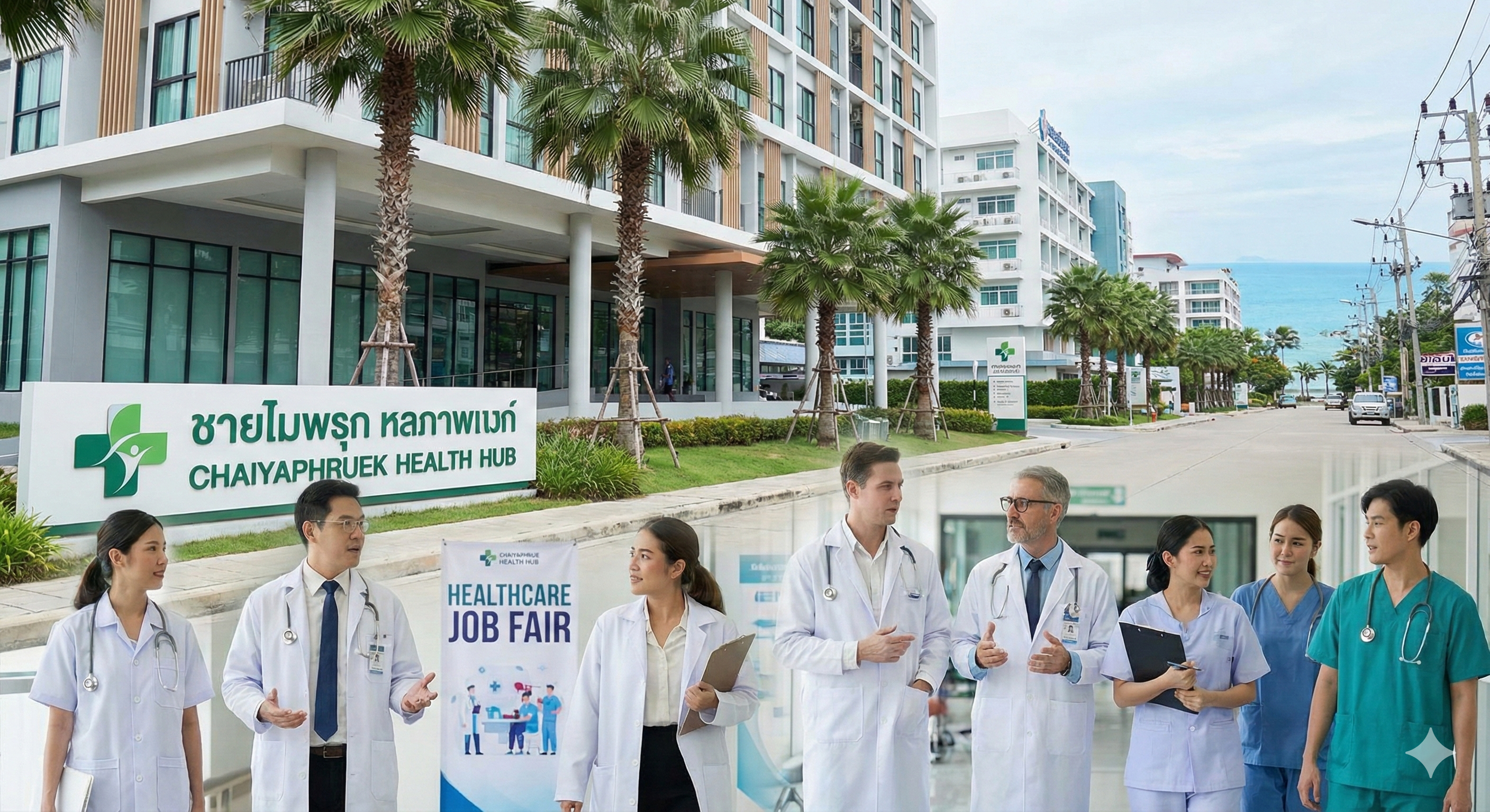 โอกาสงานด้านสุขภาพ การแพทย์ และพยาบาลย่านชัยพรวิถี พัทยา: ศูนย์กลางการดูแลสุขภาพแห่งใหม่